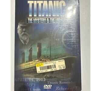 Titanic The Mystery & The Legacy. 5 Disc DVD Set 4hours 30Min 1999 sealed NWT